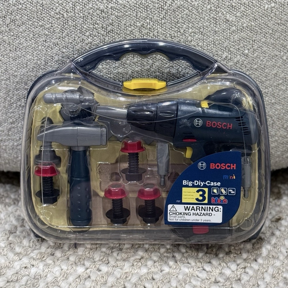Bosch Big DIY Case Tool Set Toy Pottery Barn Kids NEW IN BOX